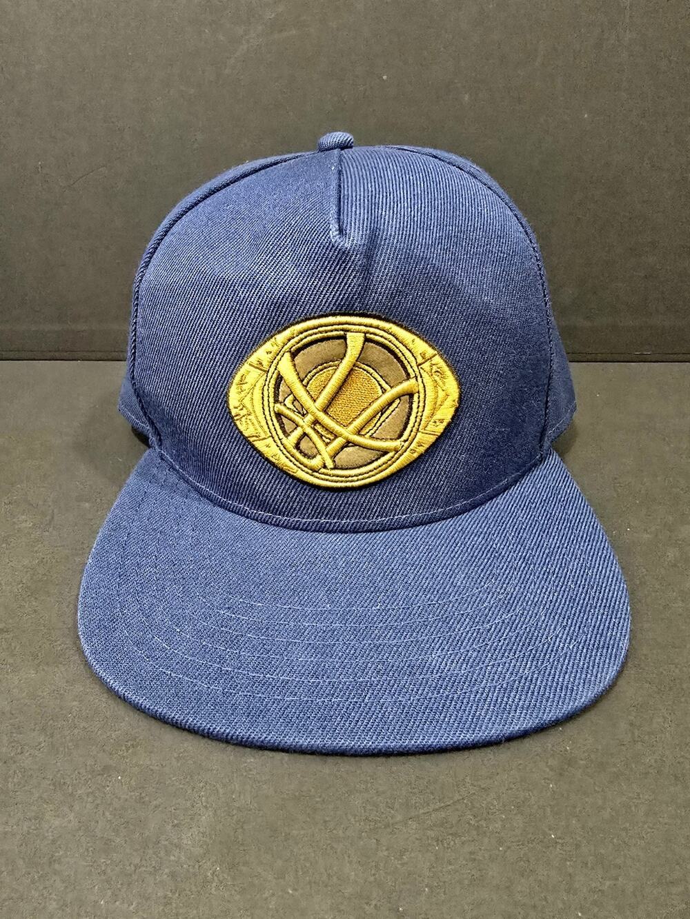 Disney Parks Marvel Dr. Strange Eye of Agamotto baseball Snapback - Blue EUC